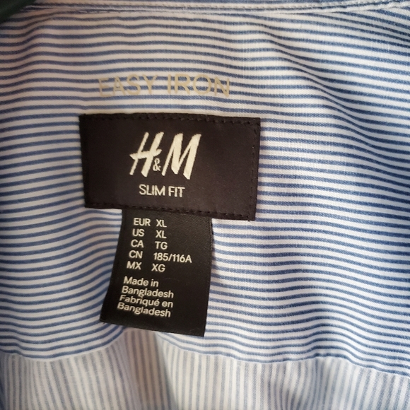 H&M Men's XL sim fit shirts - Picture 2 of 6